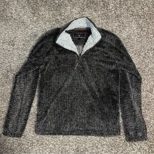 True Grit Frosty Cord Pile 1/4 Zip Pullover